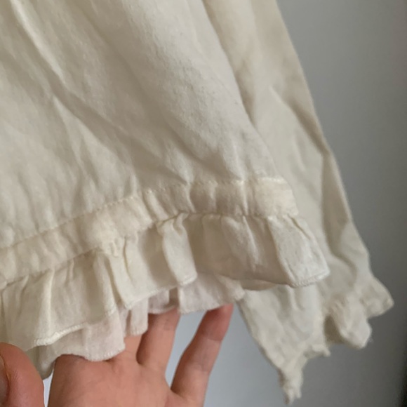 ZARA blouse embroidered top long sleeve - Picture 11 of 14